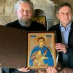 Dragan Stojković i iguman Ostroga