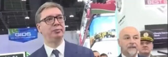 VUČIĆ NA BEOGRADSKOM SAJMU Predsednik prisustvuje otvaranju Međunarodnog sajma turizma (VIDEO)