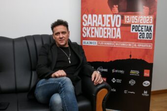 UOČI KONCERTA U SKENDERIJI Dženan Lončarević poklonio novu pjesmu Sarajevu