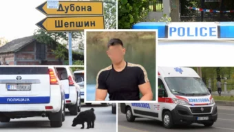 PRVA FOTOGRAFIJA UHAPŠENOG UBICE IZ MLADENOVCA Terorista u policijskim kolima (FOTO)