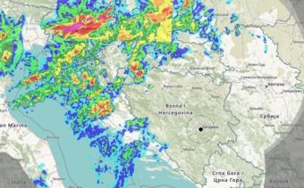 Pratite uživo oluju koja hara našom regijom: Veliko nevrijeme došlo do Bosne i Hercegovine