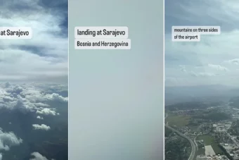 Njemački pilot na mrežama objavio video slijetanje na sarajevski aerodrom: Ovo je izazov
