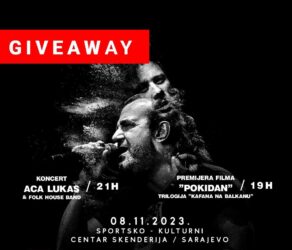 HYPE ČASTI! Danas na Skenderiji osvojite ulaznice za spektakularnu premijeru filma “Pokidan” i koncert Ace Lukasa