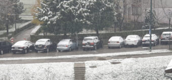Prvi put ove godine glavni grad BiH pod snijegom