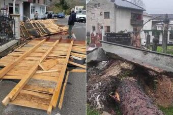 Olujni vjetar u Kotor Varoši, Bihaću, Prijedoru… napravio ogromnu štetu