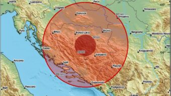 BiH ponovo pogodio zemljotres: Epicentar blizu Banjaluke