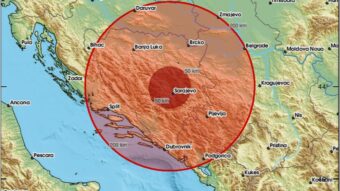 Jak zemljotres pogodio Bosnu i Hercegovinu