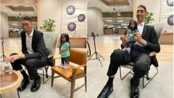 Sreli se u Kaliforniji: Najviši čovjek i najniža žena na svijetu