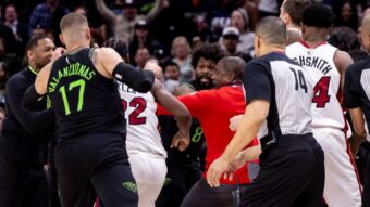 Žestoka tučnjava košarkaša Majamija i Nju Orleansa