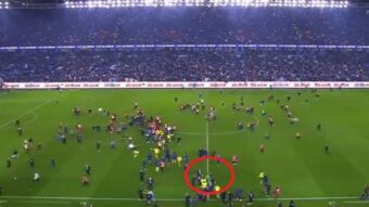 Haos u Turskoj: Navijači Trabzonspora napali igrače Fenera, najgore je prošao Livaković (VIDEO)