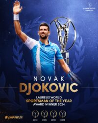 Novak Đoković osvojio “Laureusa” i ispisao istoriju