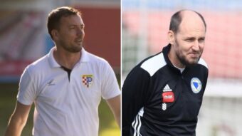 NOVI TRENER I SPORTSKI DIREKTOR: Denis Ćorić i Elvir Rahimić stižu na Grbavicu