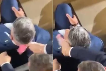 Predsjednik Fudbalskog saveza Argentine zaposlio čovjeka da mu briše znoj