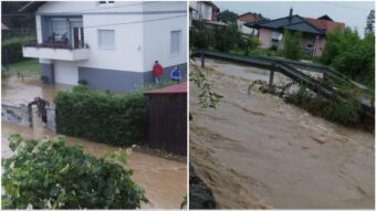Nevrijeme prouzrokovalo probleme: Poplavljene kuće i dvorišta u Banjaluci