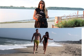 PROCURIO VRELI SNIMAK DALILE DRAGOJEVIĆ I ZARUČNIKA: Na plaži se prepustili strastima i nisu obazirali na prolaznike (FOTO, VIDEO)