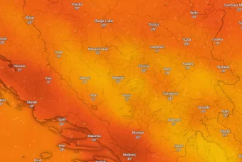 PONOVO TOPLOTNI VAL U BIH: Za vikend će temperatura dostići i 40 stepeni Celzijusa