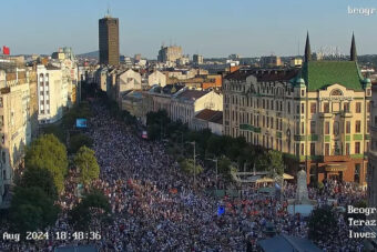 Počeo protest u Beogradu: Građani se protive kopanju litijuma, poručuju da rudnika neće biti