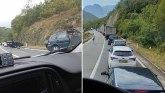 Haos u Jablanici: Velike gužve zbog teške saobraćajne nesreće