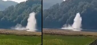 Kruži snimak TRENUTKA PADA helikoptera OS BiH: Srušio se u Jablaničko jezero (VIDEO)