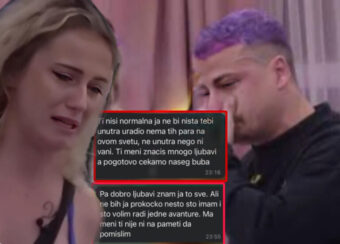 “MONSTRUM JE MALA RIJEČ” TRUDNA Milica objavila PRIVATNE PORUKE sa Terzom nakon JAVNE PREVARE