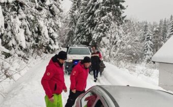 Pripadnici GSS-a Novi Grad Sarajevo danas spasili  trudnu ženu i troje djece