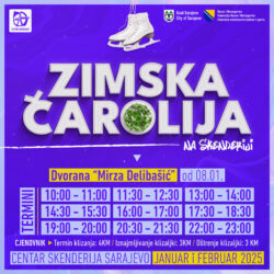 8. januara otvaranje festivala “Zimska čarolija na Skenderiji”