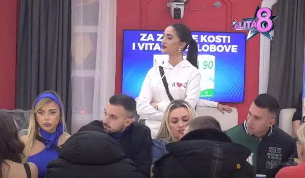 Anđela ponovo zaratila / Izvor: YouTube printscreen/Zadruga