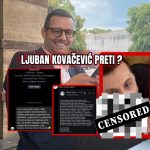 LJUBAN KOVAČEVIĆ PRIJETI KORISNICIMA / Photo: Hypetv.rs