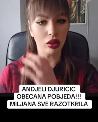 Miljana Kulić / Izvor: Tiktok Printscreen/gale_096