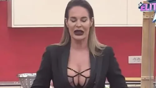 Milena Kačavenda bez dlake na jeziku / Photo: Printscreen