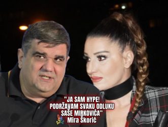 “JA SAM HYPE!” Mira Škorić se oglasila nakon PODNIJETIH KRIVIČNIH PRIJAVA Saše Mirkovića za UGROŽAVANJE BEZBJEDNOSTI poslije terorističkog akta na našu televiziju