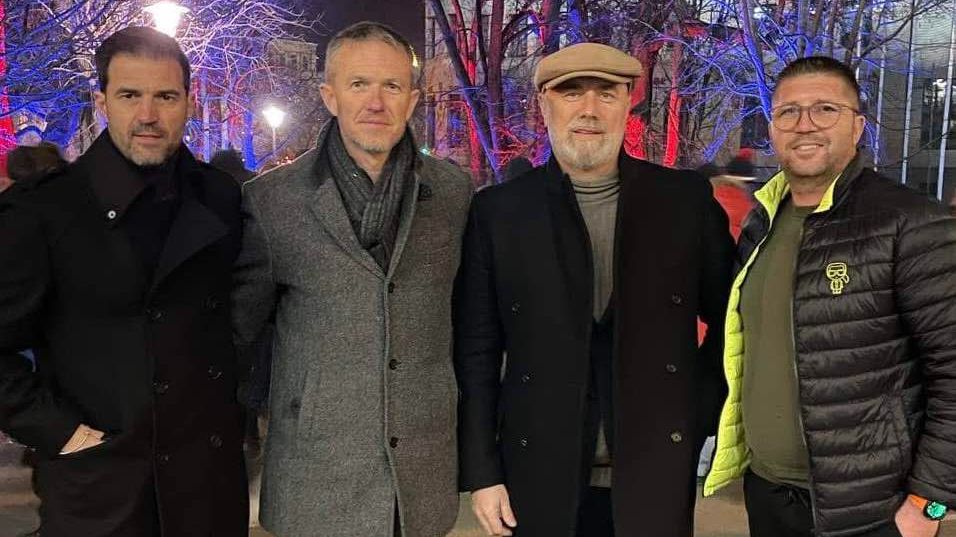 Barbarez i Milenković na zadatku/Photo: Facebook