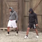 Lakić i Ognjen opasno treniraju/Photo: Printscreen