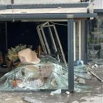 Kočani: Demonstranti demolirali kafić. D.Bogosav / Ringier