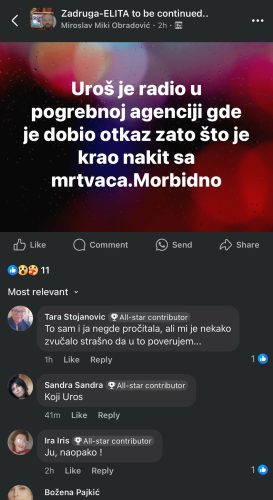 ISPLIVALE MOR*IDNE OPTUŽBE NA RAČUN RIJALITI UČESNIKA/Photo: Printscreen