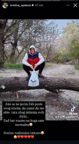 AKO SE NE JAVIM POSLIJE OVIH STORIJA / Photo: Printscreen