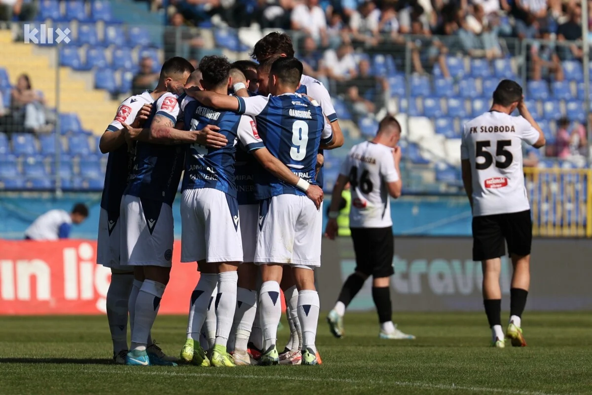 Željezničar preokretom protiv Slobode (3:2) na Grbavici osigurao najmanje četvrto mjesto / Photo: Klix.ba