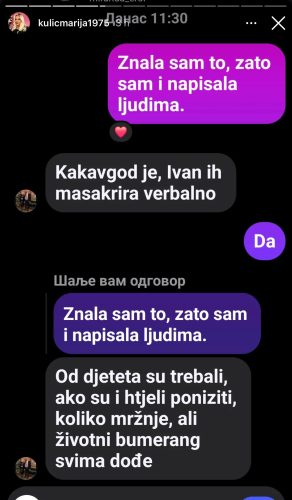 Produkcija NAMJERNO NIJE UNIJELA Ivanu Marinkoviću PORUKU OD SINA / Photo: Printscreen