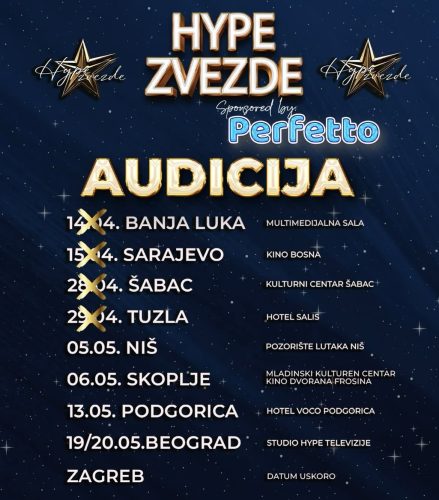 POSTANI HYPE ZVIJEZDA! / Photo: Hype TV