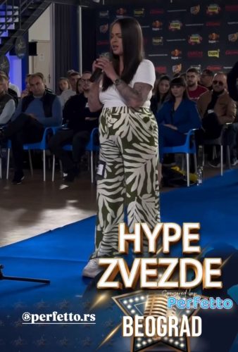 Nastup prelijepe djevojke podržali svi kandidati!/Photo: Hype TV