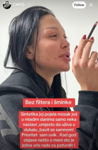 ISPLIVALA UZNEMIRUJUĆA FOTKA MAJE MARINKOVIĆ