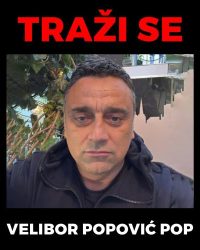 JAVNI APEL – TRAŽI SE VELIBOR POPOVIĆ POP!