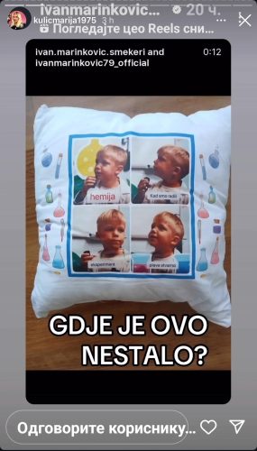 Produkcija NAMJERNO NIJE UNIJELA Ivanu Marinkoviću PORUKU OD SINA / Photo: Printscreen
