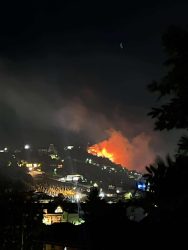 Veliki požar kod Bijele tabije na Vratniku