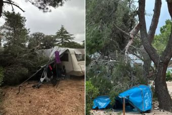 Nezapamćeno nevrijeme u Hrvatskoj: Vjetar nosio sve pred sobom – ima i povrijeđenih (VIDEO/FOTO)