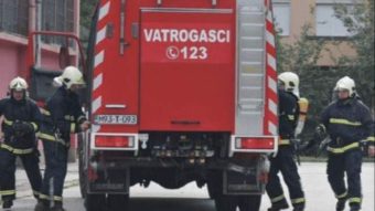 Eksplodirao kontejner na Alipašinom Polju koji se nalazio pored osnovne škole!