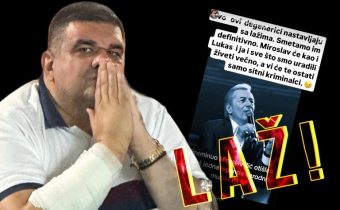 „DEGENERICI NASTAVLJAJU SA LAŽIMA!“ Saša Mirković poslije UŽASNE DEZINFORMACIJE O SMRTI MIROSLAVA ILIĆA: „Ostaćete samo sitni kriminalci“