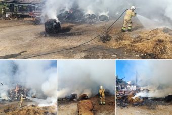 Domaćinu iz Kalesije izgorjeli sijeno, traktor i štale: Ne znam od čega da živim?