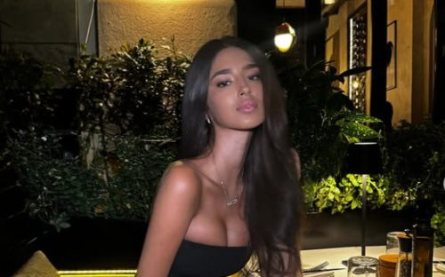 KĆERKA MELINA I HARISA Foto: Printscreen Instagram/djinadzinovic