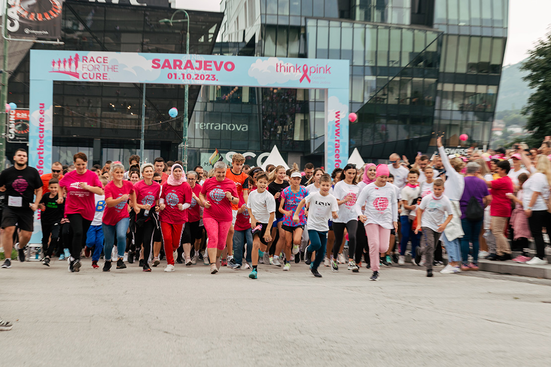 Na utrci "Race for the Cure" prikupljeno 250.000 KM